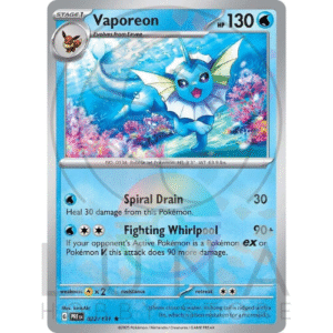 [EN] Vaporeon | PRE Prismatic Evolutions | 022/131 Poké Ball Mirror