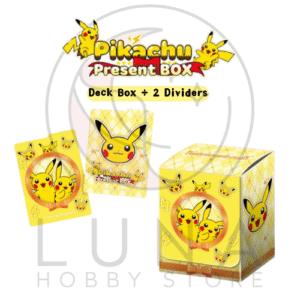 [KR] Pikachu Present Box Deck Case | 피카츄 프레젠트 박스 덱케이스 | Korean Pokémon Deck Box