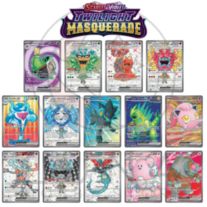 [EN] Pokémon ex Ultra Rare Full Art Cards | TWM Twilight Masquerade | English ex Full Art Variations