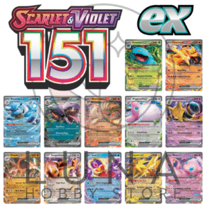[EN] Pokémon ex Cards | Scarlet & Violet 151 | English ex Variations