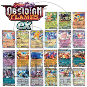 [EN] Pokémon ex Cards | OBF Obsidian Flames | English ex Variations