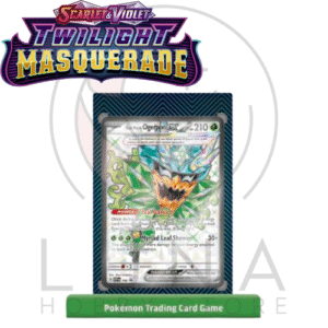 [EN] Magnetic Card Protector w/ Display Stand | Card not included | Twilight Masquerade | Pokémon TCG Display Case