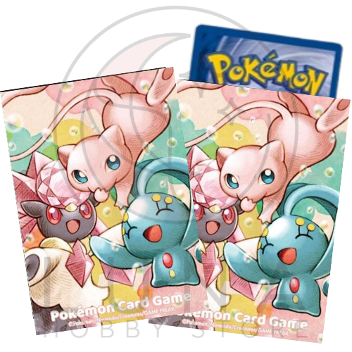 Mew, Diancie & Manaphy Card Sleeves (64ct) | 幻のポケモン スリーブ