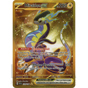 [EN] Miraidon ex | sv01 Scarlet & Violet Base Set | 253/198 Hyper Rare