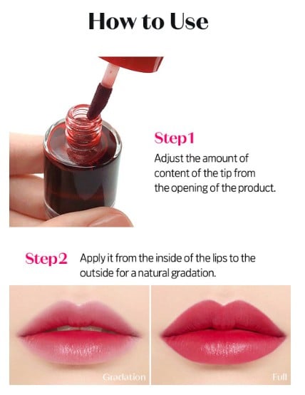 Etude | Dear Darling Water Tint | 9g | Lightweight Fruity Lip Stain | 에뛰드 워터틴트 - Image 13
