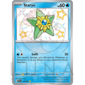 [EN] Staryu | PAF Paldean Fates | 118/091 Shiny Rare