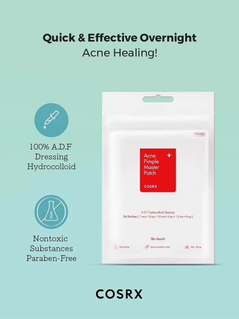 COSRX | Acne Pimple Master Patch | Hydrocolloid Spot Treatment | 24ct - Image 2