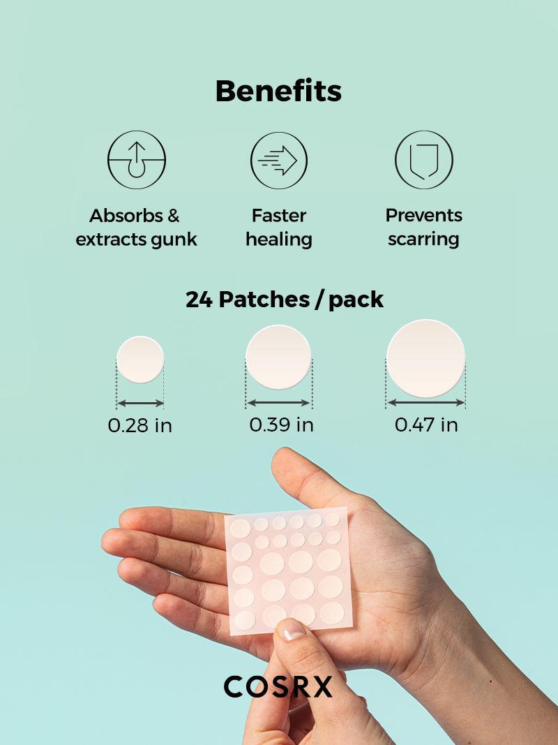 COSRX | Acne Pimple Master Patch | Hydrocolloid Spot Treatment | 24ct - Image 3