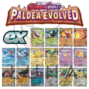 [EN] Pokémon ex Cards | PAL Paldea Evolved | English ex Variations