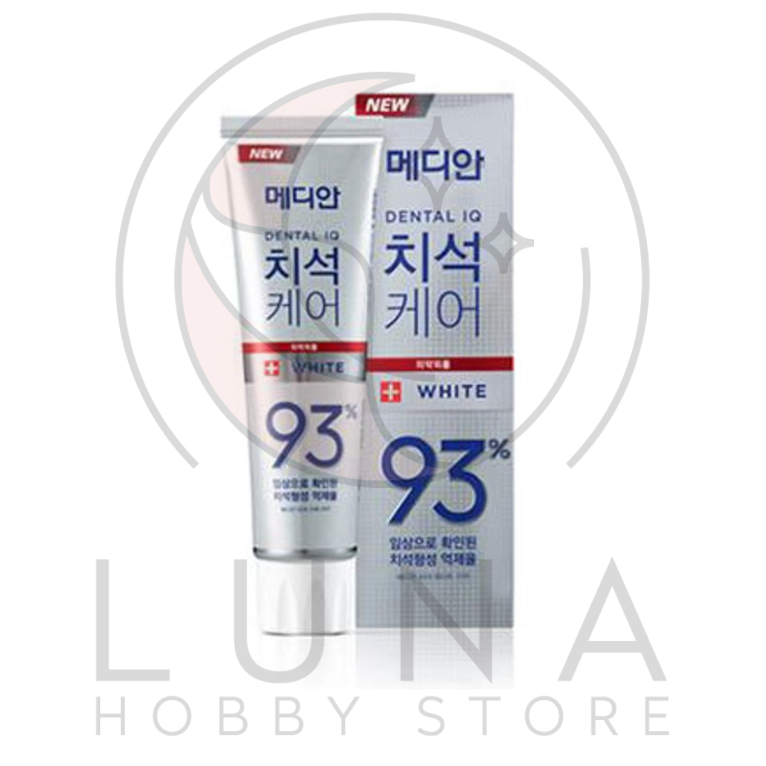 Median | Dental IQ 93% White Toothpaste | 메디안 치석케어 화이트 치약 | 120g x 3