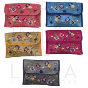 Korean Embroidered Hanbok Coin Purse | 다포 자수 동전지갑