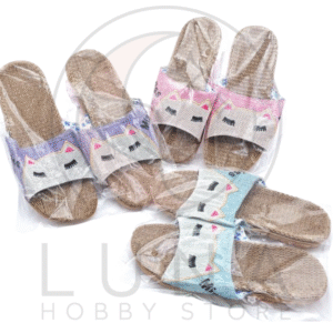 Wellbeing Cat Slippers | Indoor Comfort Set | 고양이 욕실 슬리퍼 | Women's Sizes