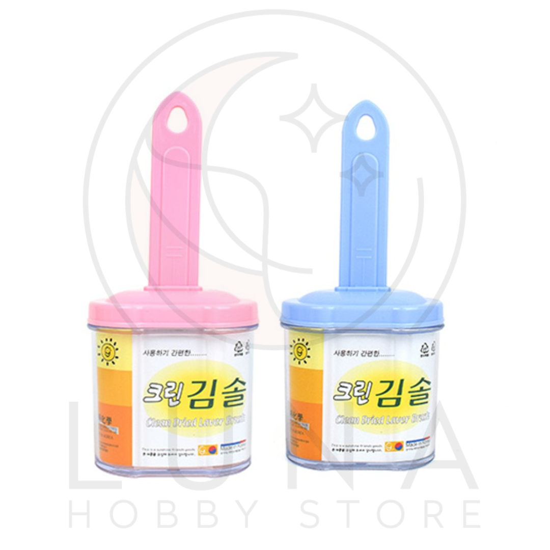 Dried Laver Brush | 크린 김솔 | Pink or Blue Handle