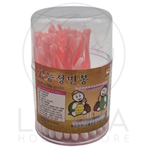 기능성면봉 | Functional Q-Tip Cotton Swabs | Pink Stick | 약 200개입