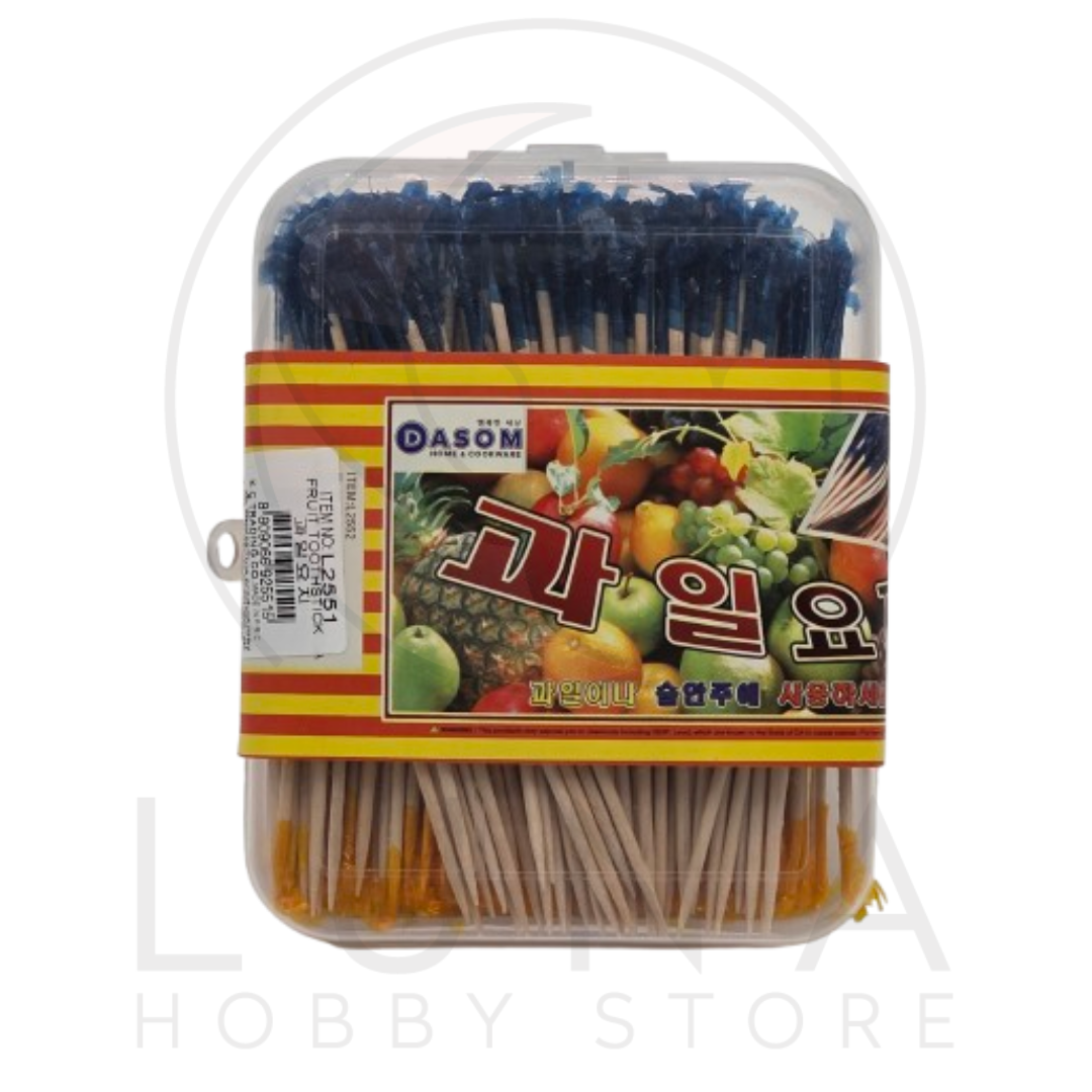 Dasom | Fruit Picks / Party Fringe Toothpicks | 다솜 과일요지 | 약 200개입