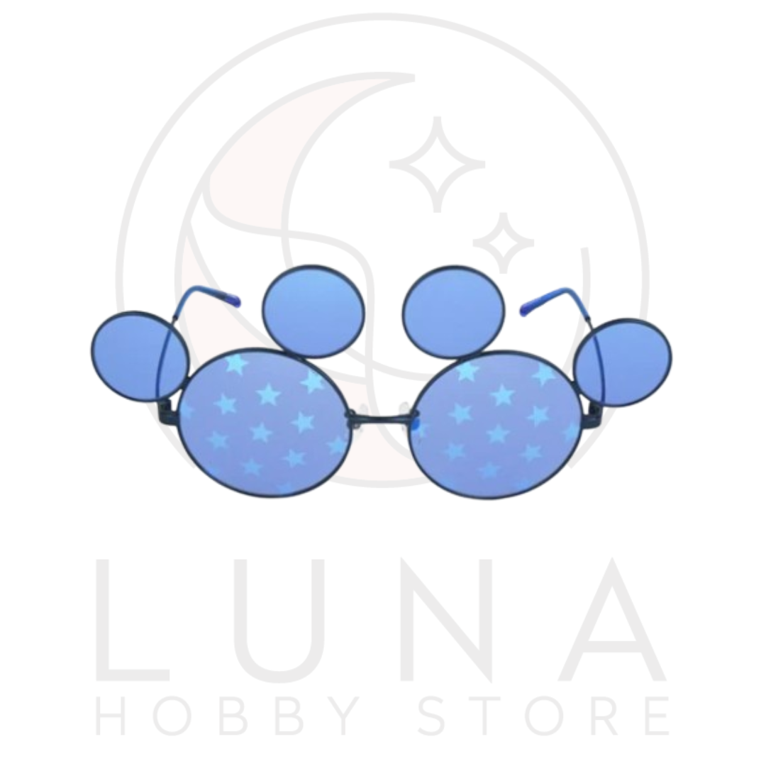 Tokyo Disney Resort | Starry Mickey Ears Sunglasses | Blue-Tinted Lenses with Stars