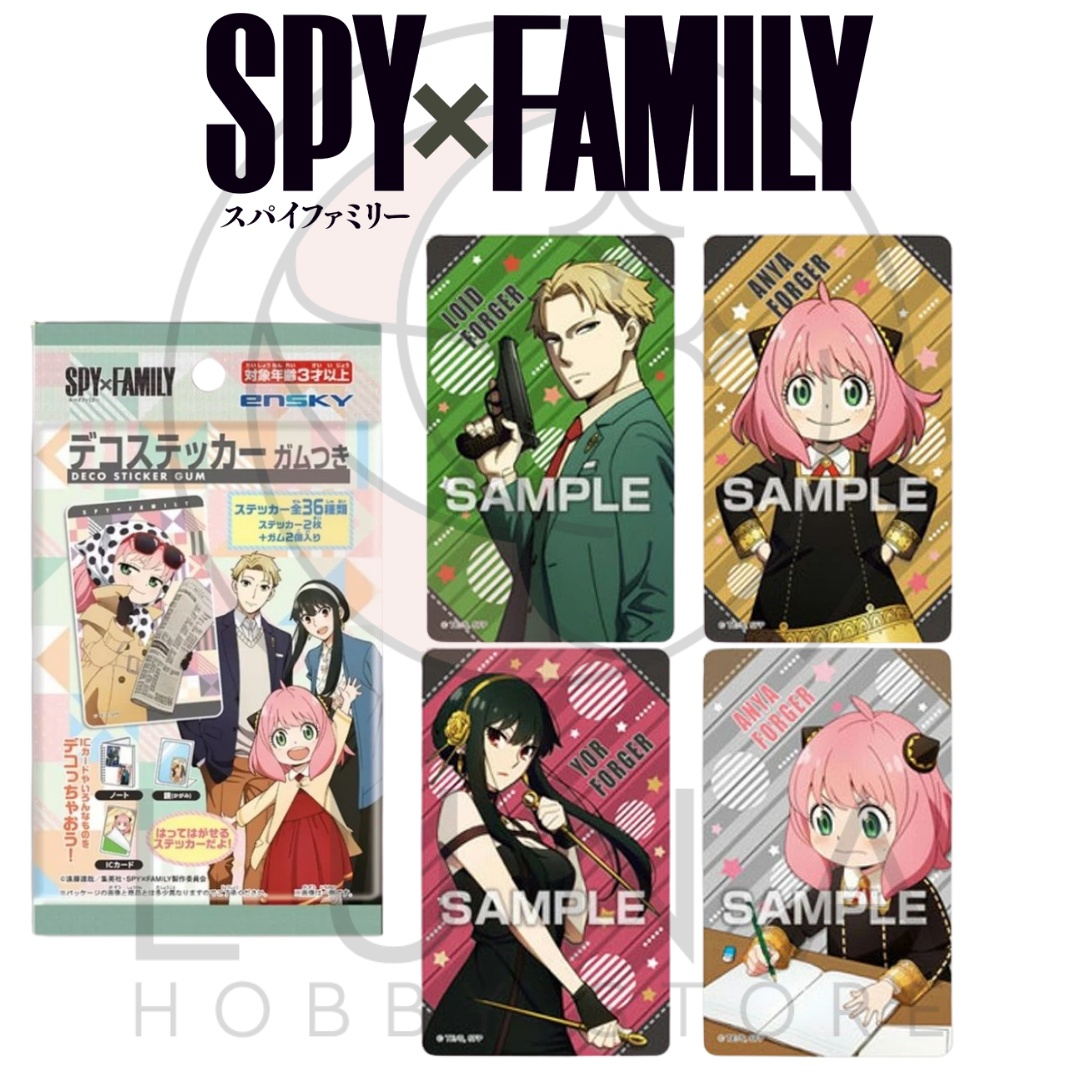 SPY×FAMILY Deco Sticker Collection | SPYxFAMILY デコステッカーガムつき - Image 33