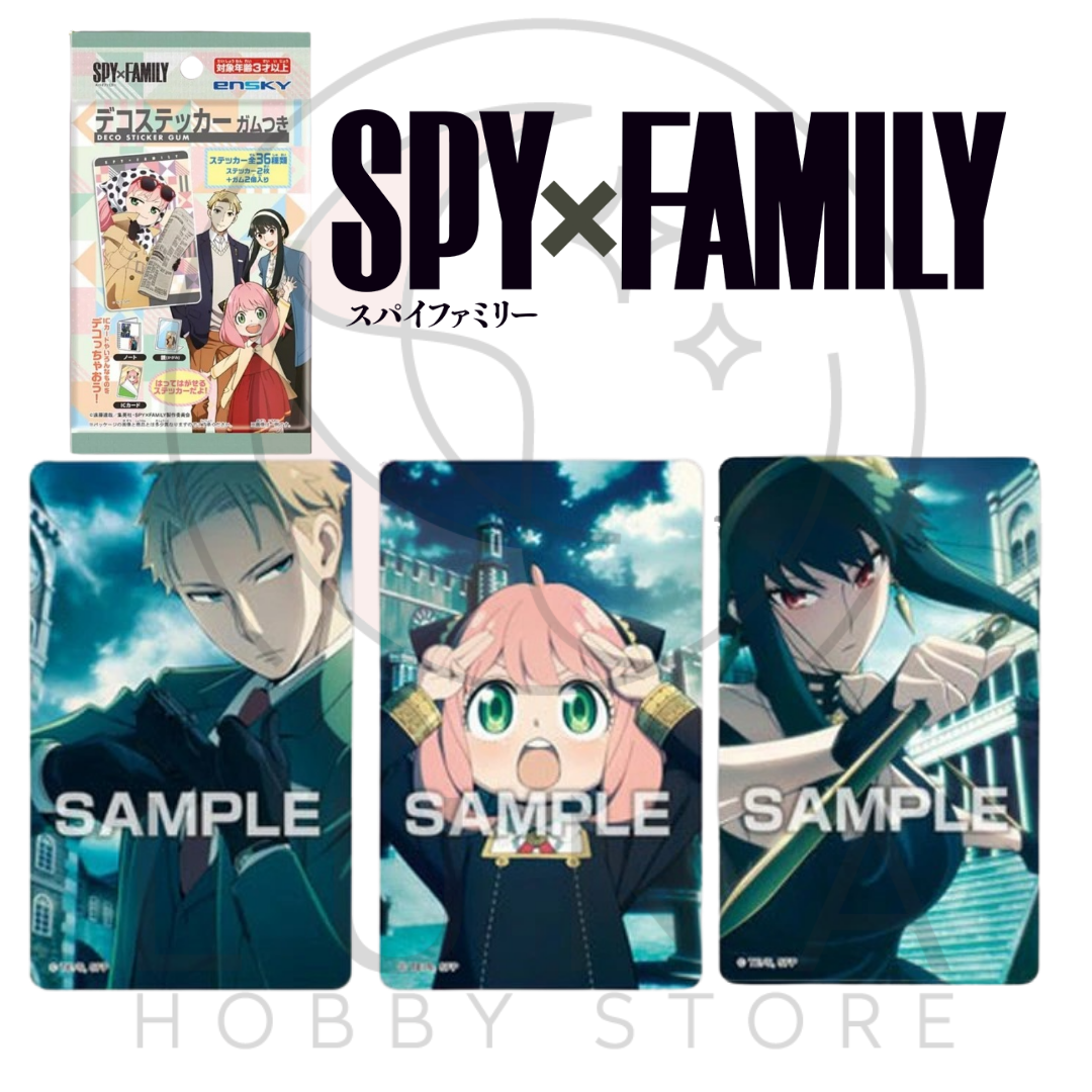 SPY×FAMILY Deco Sticker Collection | SPYxFAMILY デコステッカーガムつき - Image 38