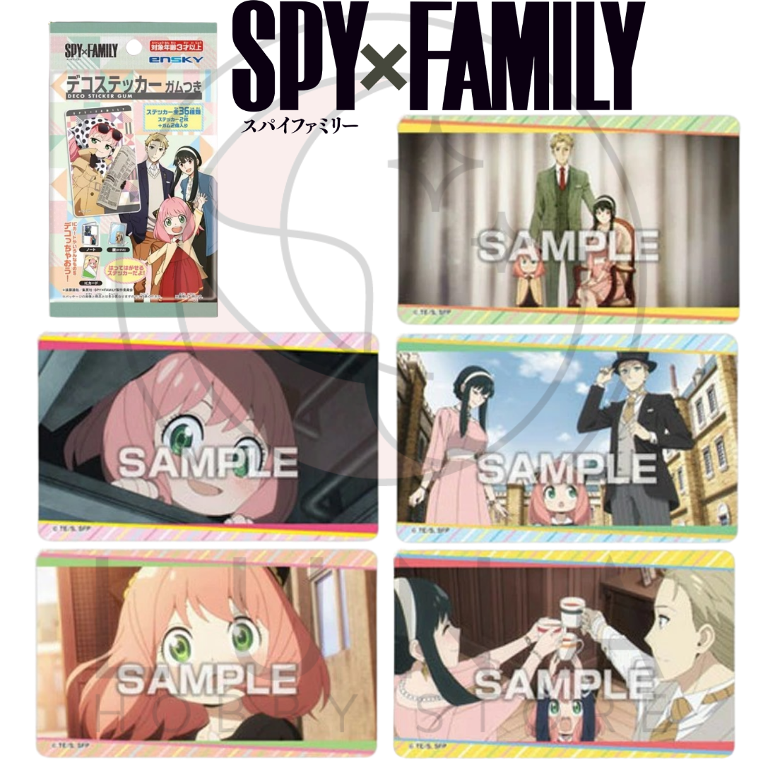 SPY×FAMILY Deco Sticker Collection | SPYxFAMILY デコステッカーガムつき - Image 42