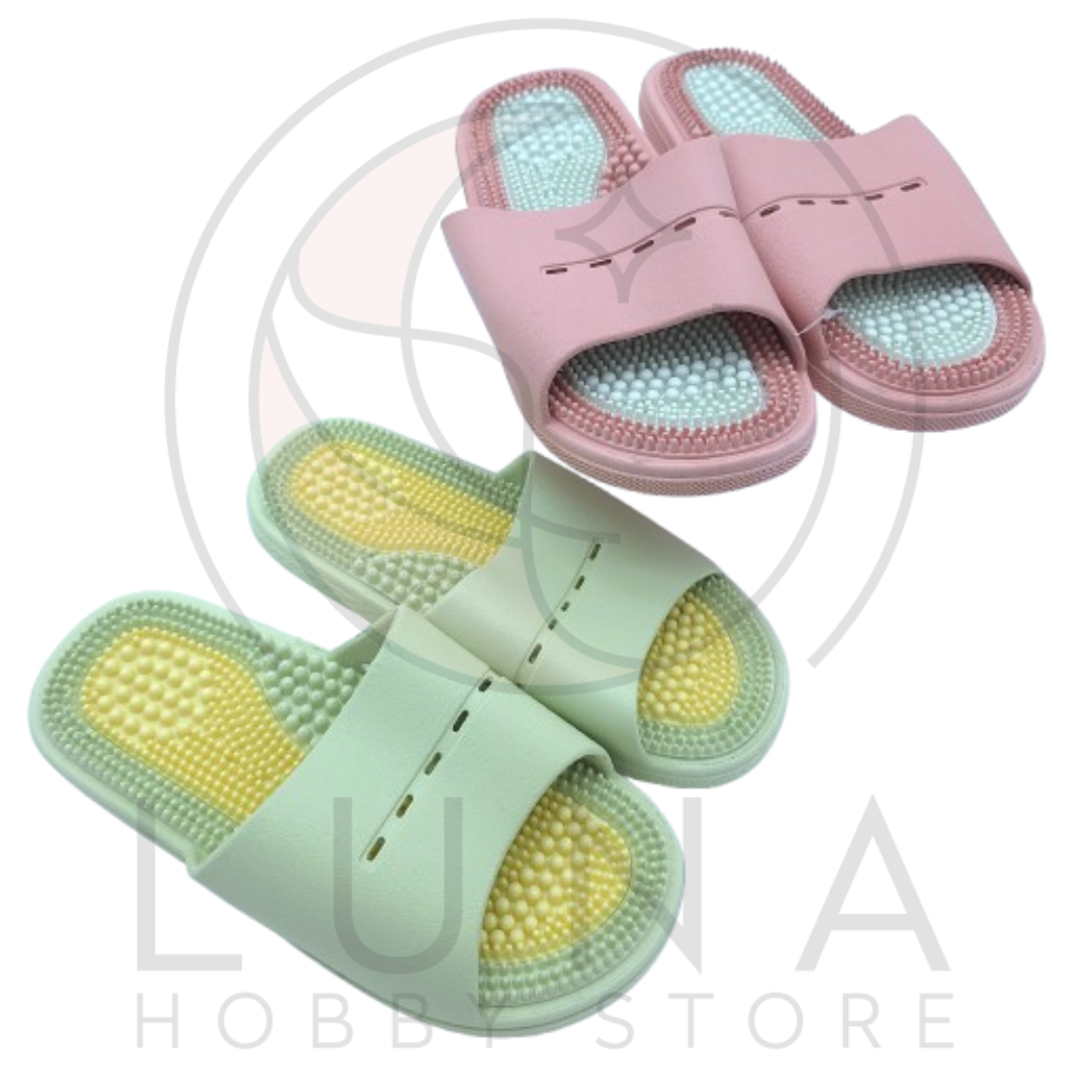 Fashion Massage Slippers | Jjimjilbang Bathhouse Essentials | Women's Size - Image 3