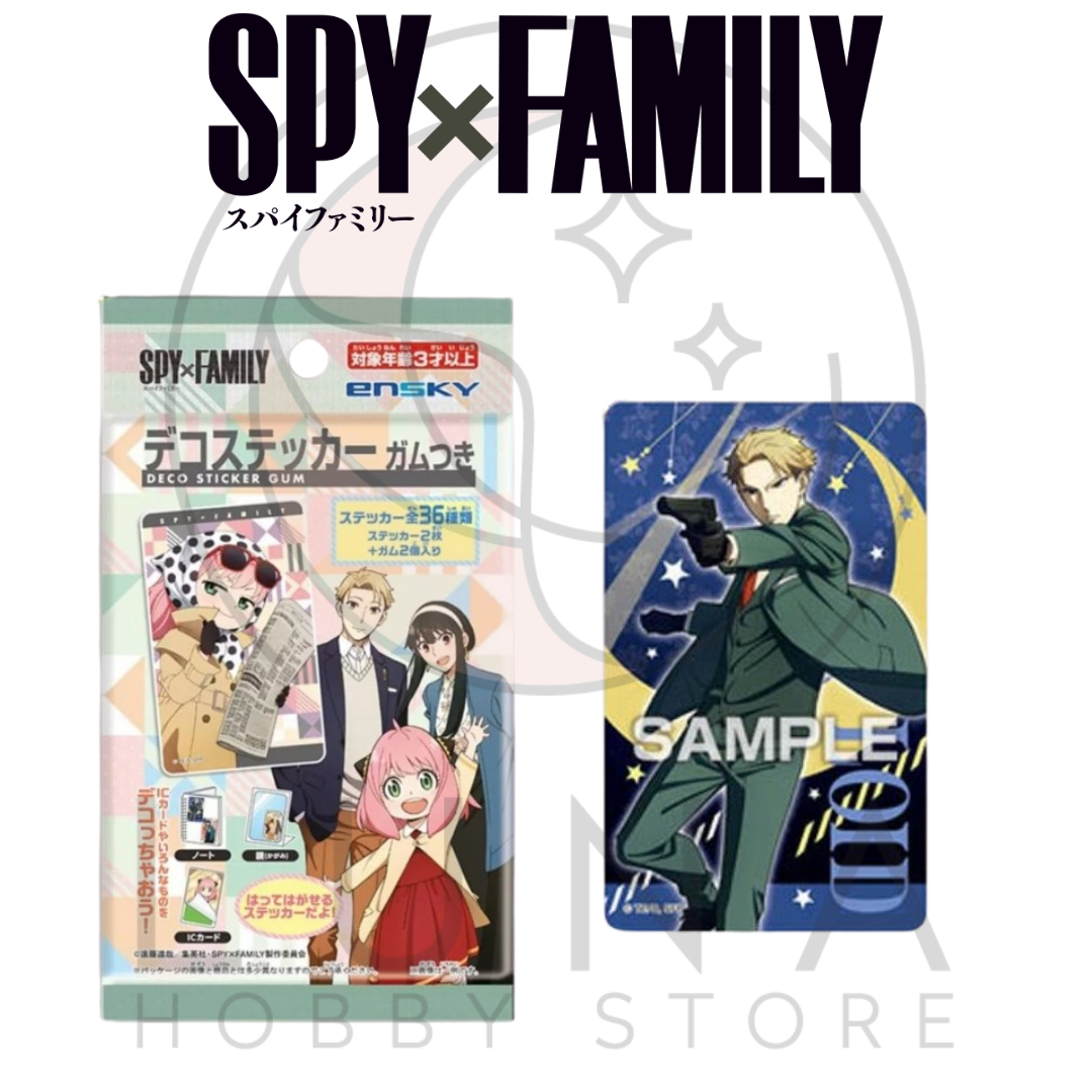 SPY×FAMILY Deco Sticker Collection | SPYxFAMILY デコステッカーガムつき - Image 3