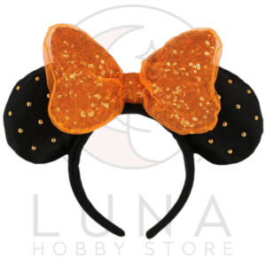 Minnie Mouse Halloween Sequin Bow Ears Headband | Tokyo Disneyland Exclusive