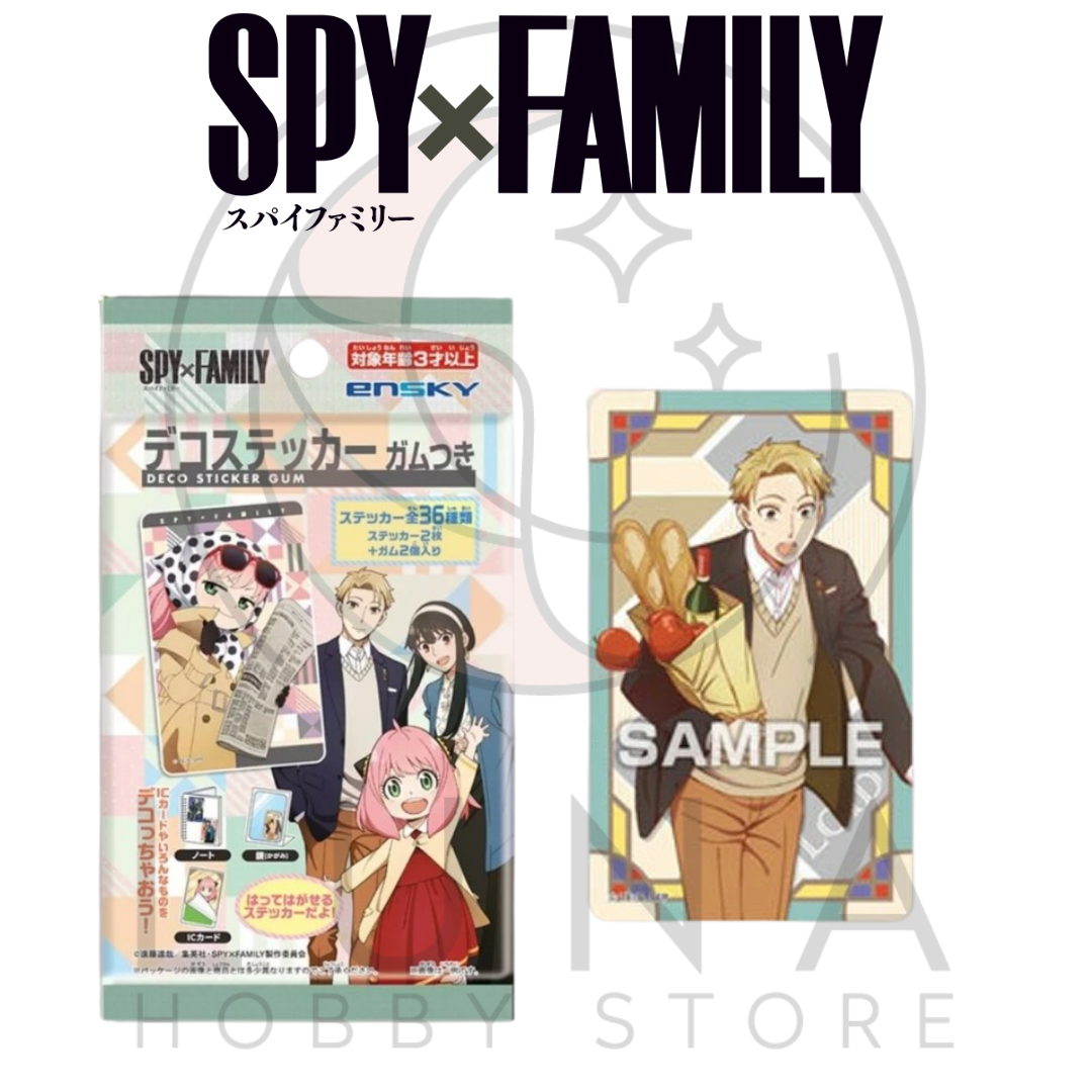 SPY×FAMILY Deco Sticker Collection | SPYxFAMILY デコステッカーガムつき - Image 11