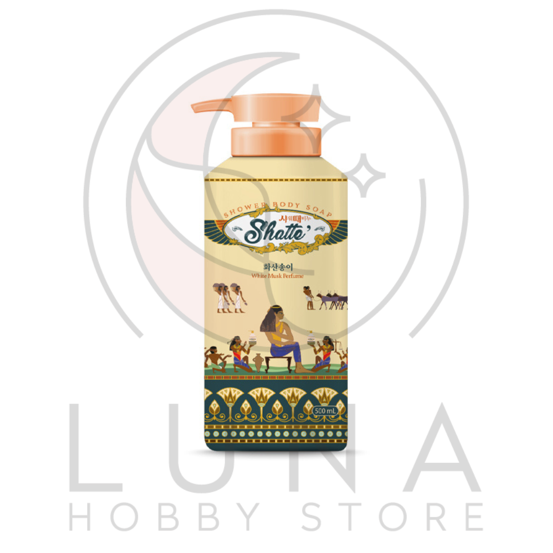 Shatte | Shower Body Soap (500ml) | 샤떼 샤워때비누 | Fresh Ocean or White Musk Perfume - Image 15
