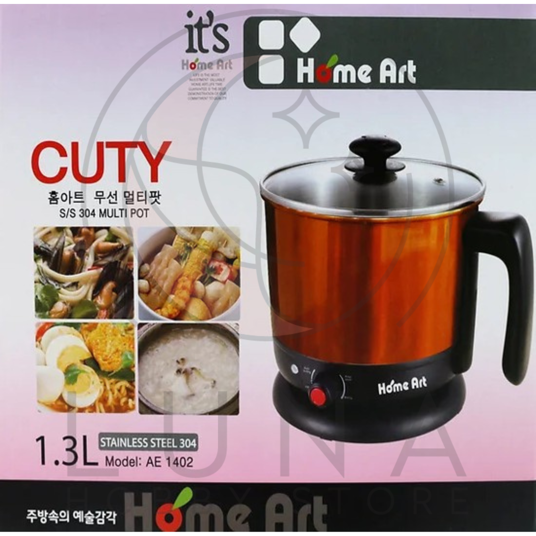Home Art Double Wall Multi Pot | 1.3L & 1.8L | 멀티포트 스테인리스 스틸 - Image 2