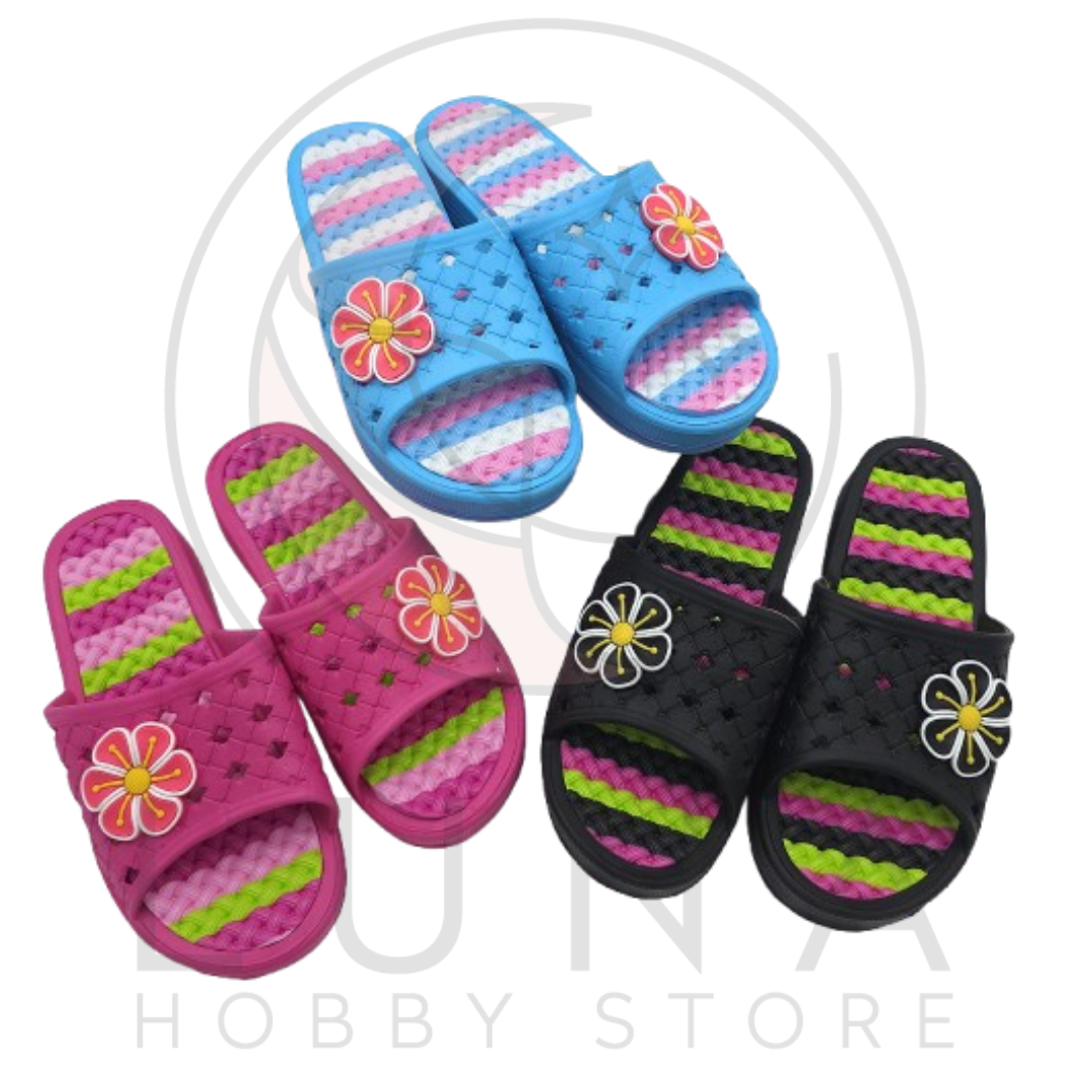 Flower Sandals | 플라워 욕실 슬리퍼 | Women's Size