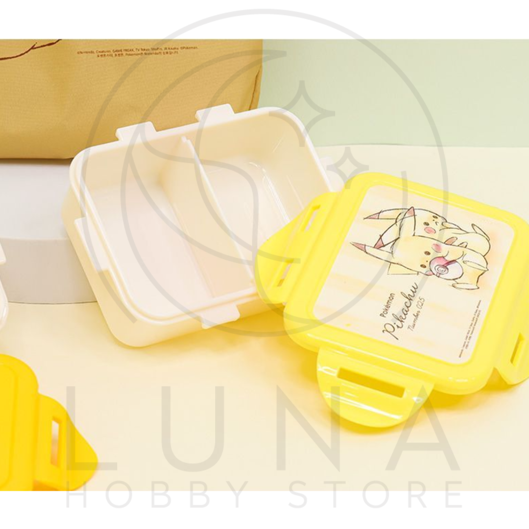 L!LFANT | Pikachu Bento Lunch Bag & Box Set | Pokémon Collection | 피카츄 도시락 세트 - Image 10