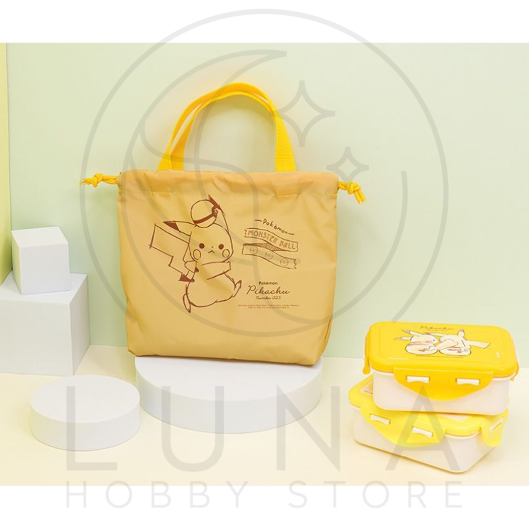 L!LFANT | Pikachu Bento Lunch Bag & Box Set | Pokémon Collection | 피카츄 도시락 세트 - Image 11
