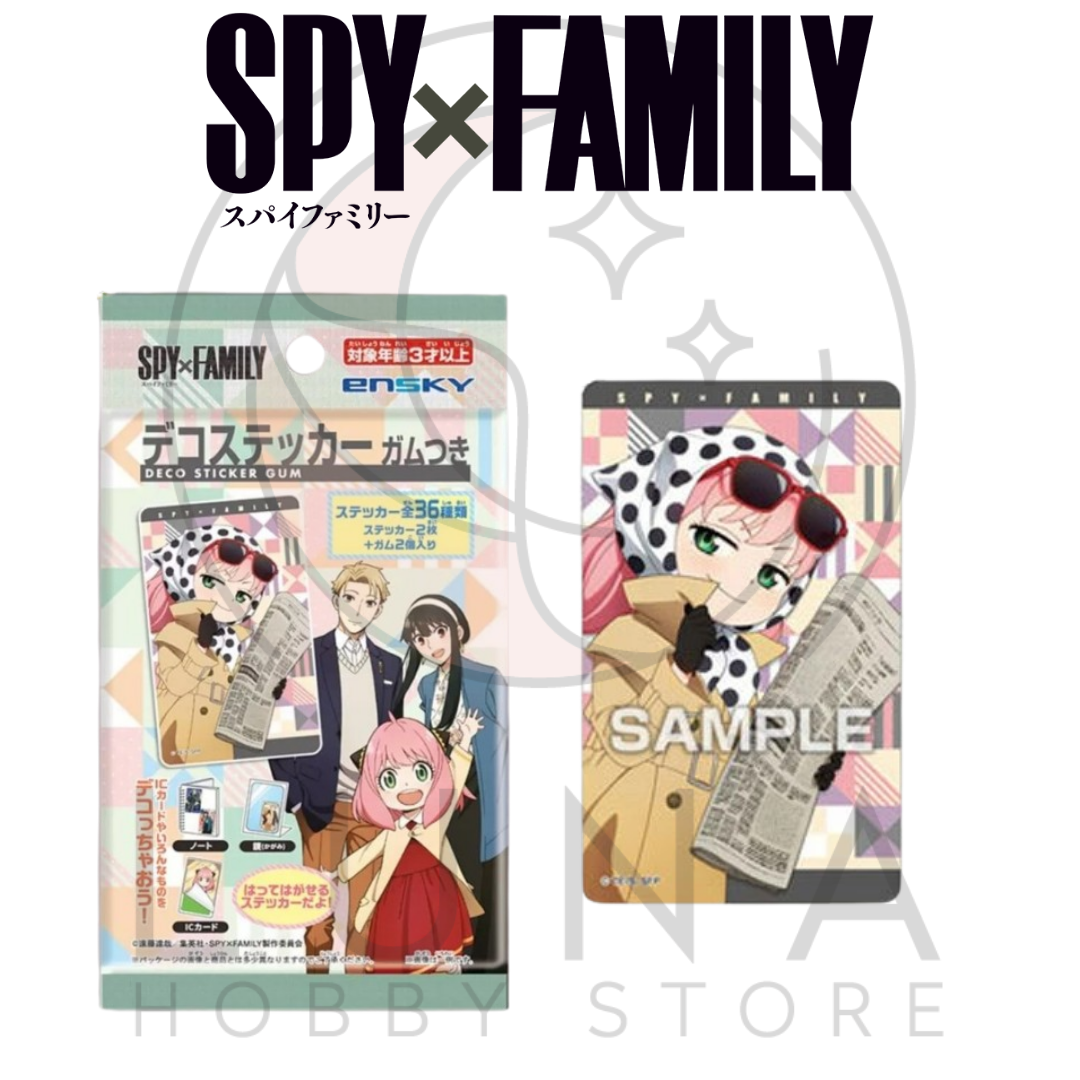 SPY×FAMILY Deco Sticker Collection | SPYxFAMILY デコステッカーガムつき - Image 22