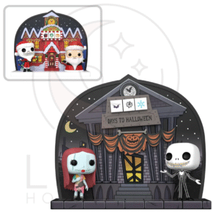 The Nightmare Before Christmas | Dual-Sided Countdown Calendar | Funko Pop! Display Set