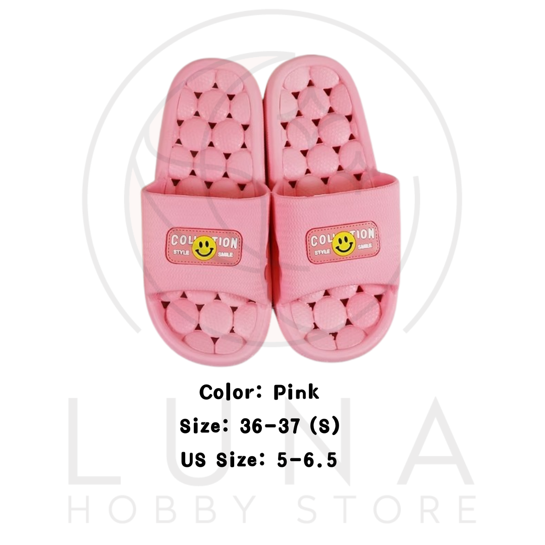 Women Smile Sauna Slippers | 스마일 사우나 슬리퍼 - Image 7