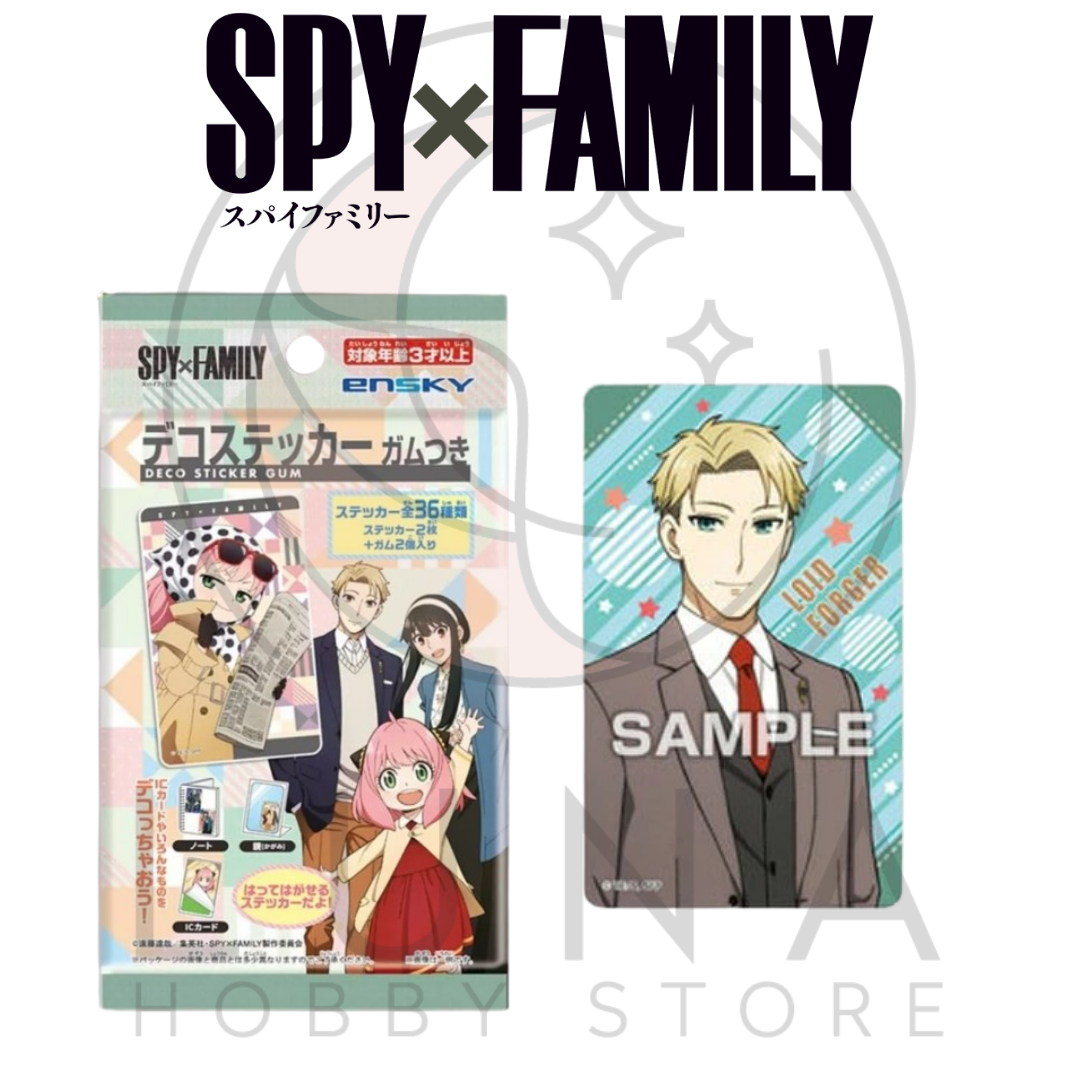 SPY×FAMILY Deco Sticker Collection | SPYxFAMILY デコステッカーガムつき - Image 30