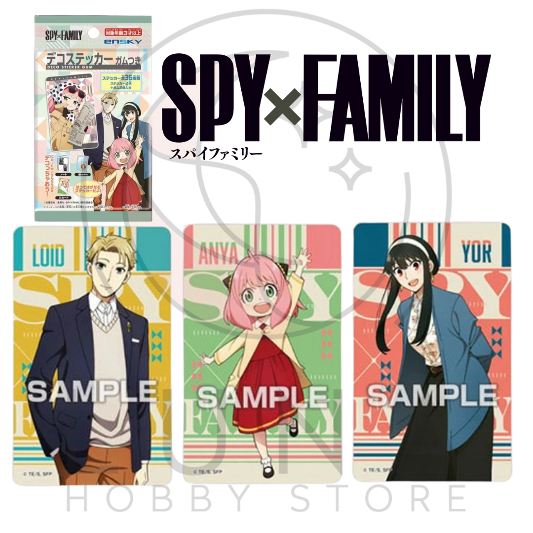 SPY×FAMILY Deco Sticker Collection | SPYxFAMILY デコステッカーガムつき - Image 6