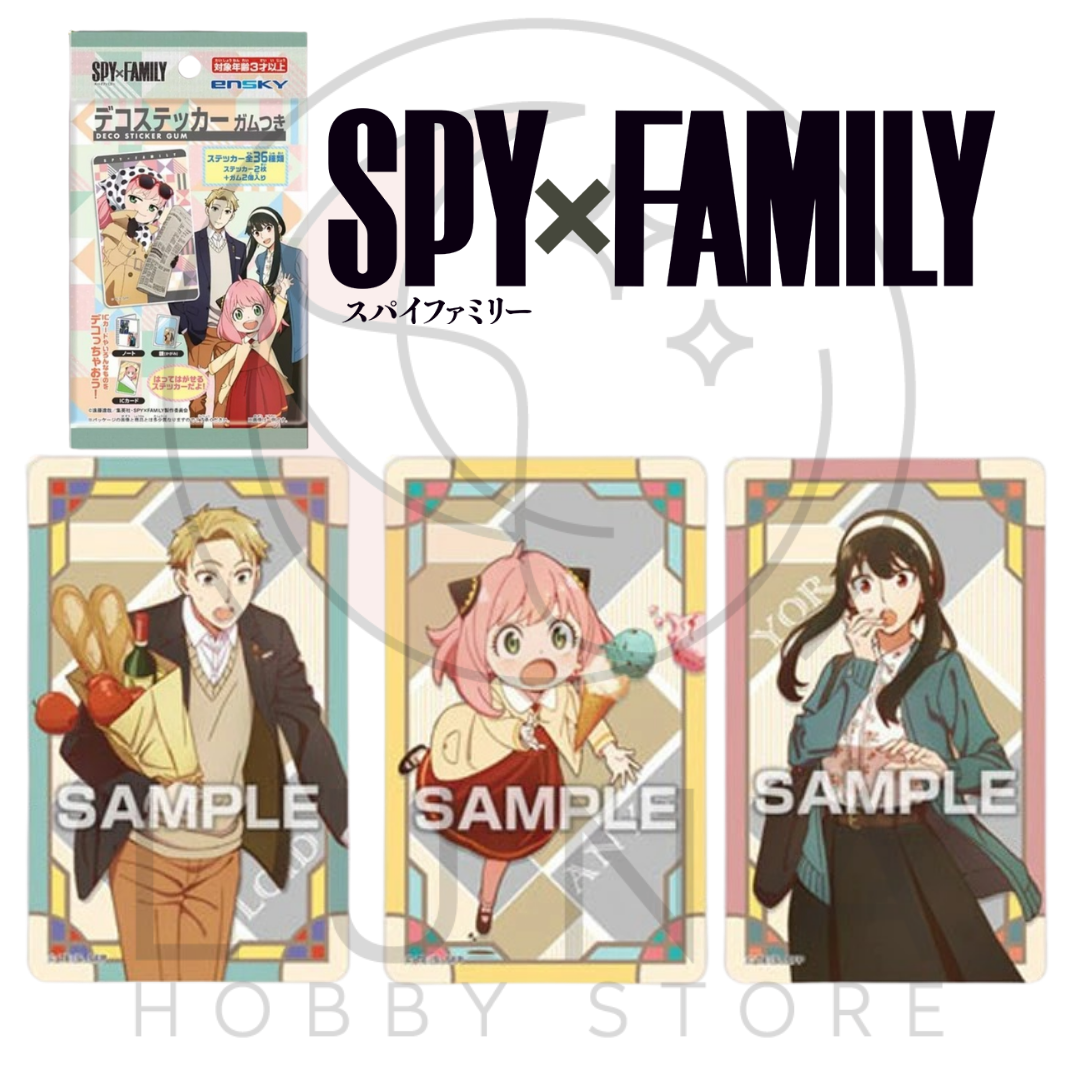 SPY×FAMILY Deco Sticker Collection | SPYxFAMILY デコステッカーガムつき - Image 10