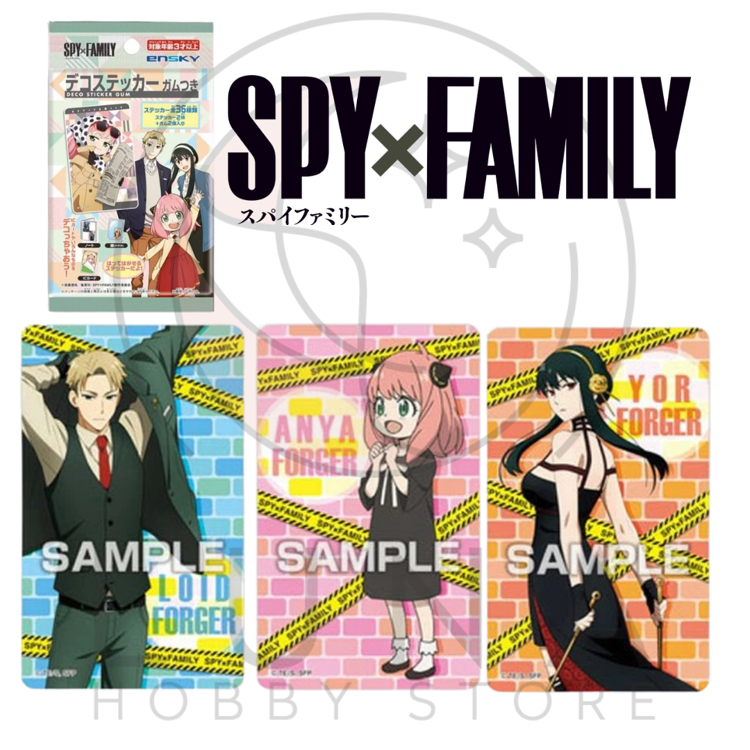 SPY×FAMILY Deco Sticker Collection | SPYxFAMILY デコステッカーガムつき - Image 14