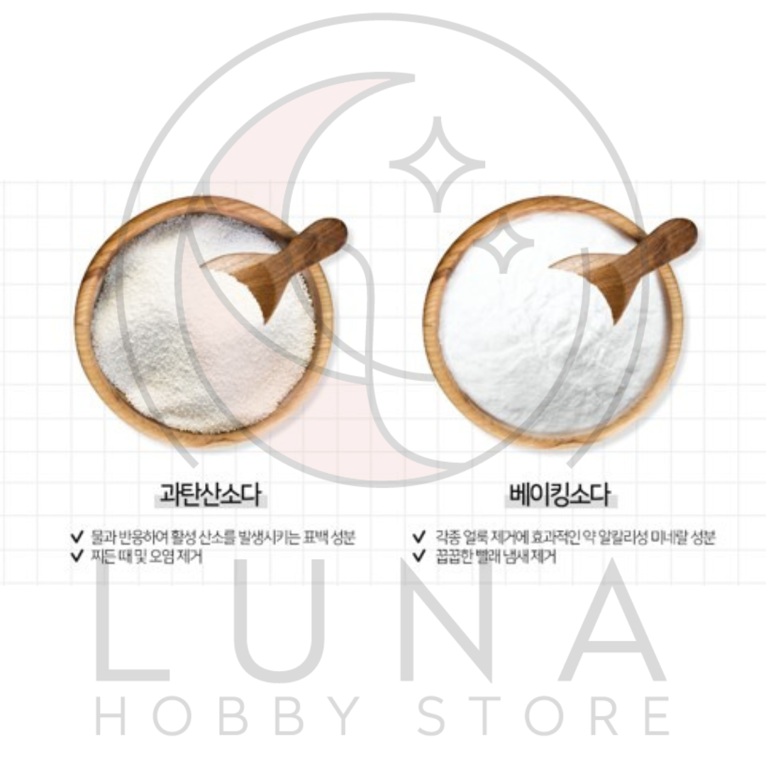 SOKI | Premium Laundry Soap Bars | 과탄산소다 / 베이킹소다 세탁비누 | 200g Variations - Image 5