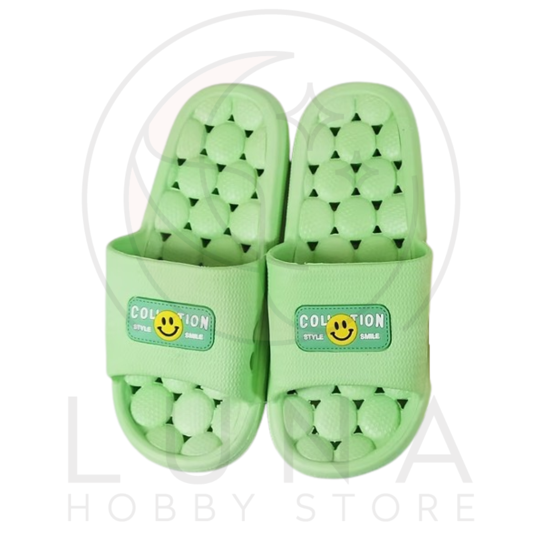 Women Smile Sauna Slippers | 스마일 사우나 슬리퍼 - Image 2