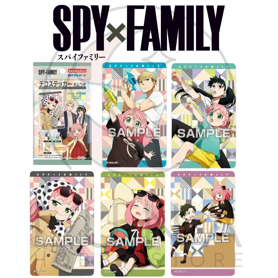 SPY×FAMILY Deco Sticker Collection | SPYxFAMILY デコステッカーガムつき - Image 18