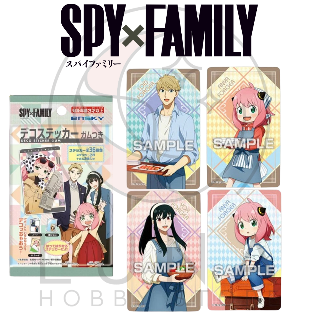 SPY×FAMILY Deco Sticker Collection | SPYxFAMILY デコステッカーガムつき - Image 24