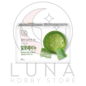 Natural Beauty | Aloe Bar Soap | 자연미인 알로에비누 | 90g