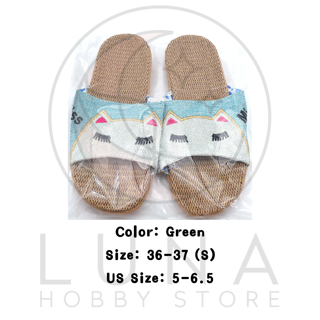 Wellbeing Cat Slippers | Indoor Comfort Set | 고양이 욕실 슬리퍼 | Women's Sizes - Image 3