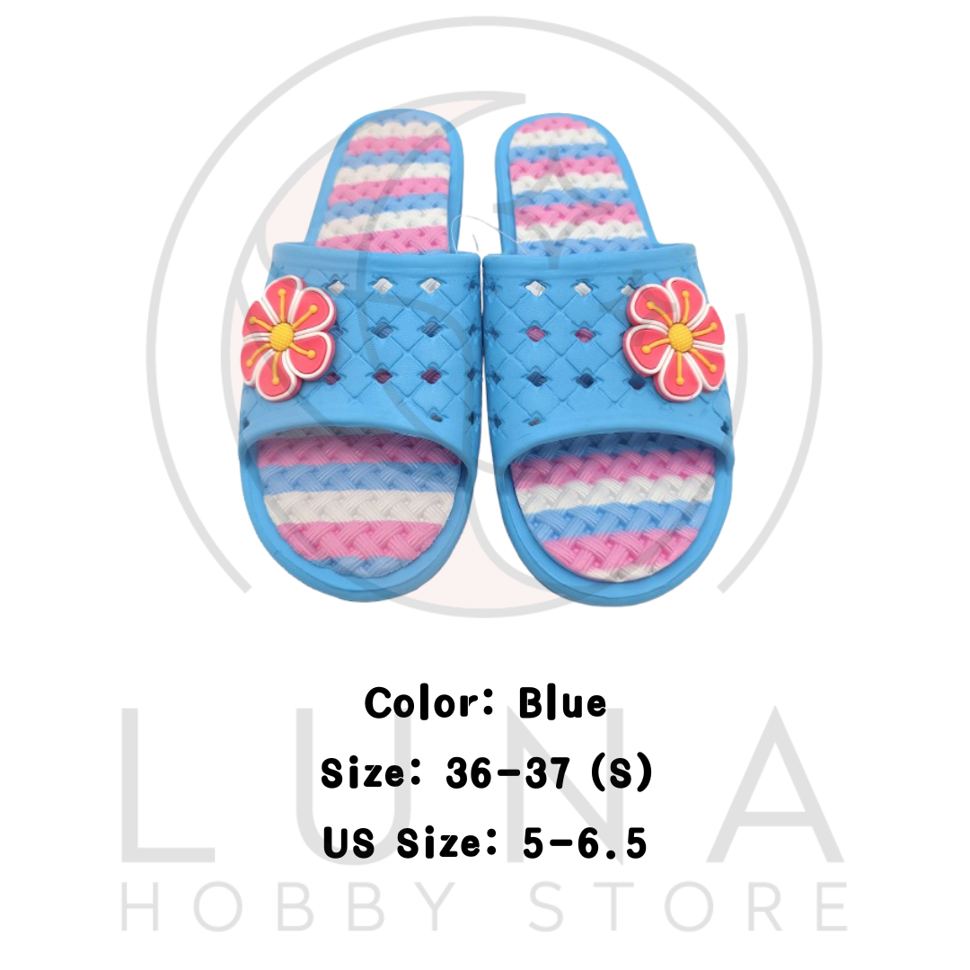 Flower Sandals | 플라워 욕실 슬리퍼 | Women's Size - Image 13