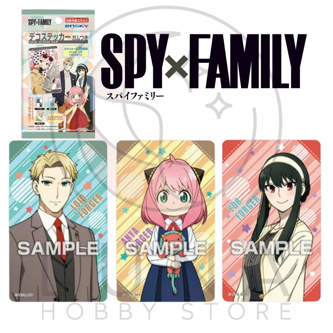 SPY×FAMILY Deco Sticker Collection | SPYxFAMILY デコステッカーガムつき - Image 29