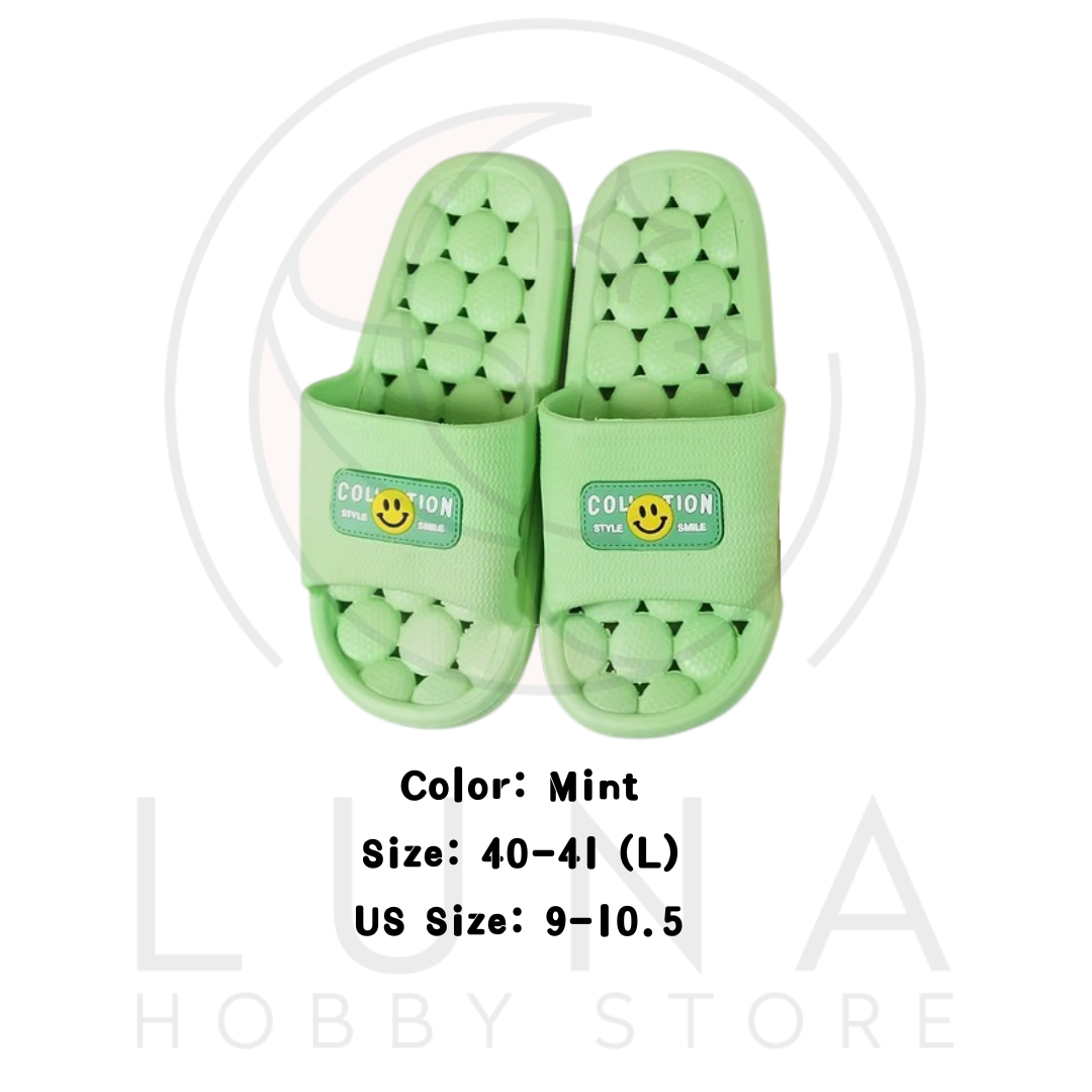 Women Smile Sauna Slippers | 스마일 사우나 슬리퍼 - Image 5