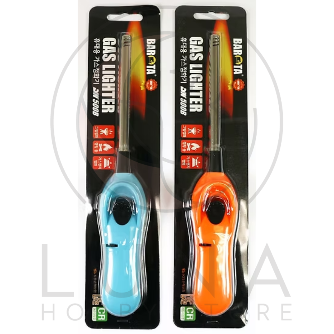 DW | BAROTA Gas Lighter | 휴대용 가스 점화기 | Flame Control Safety Lighter