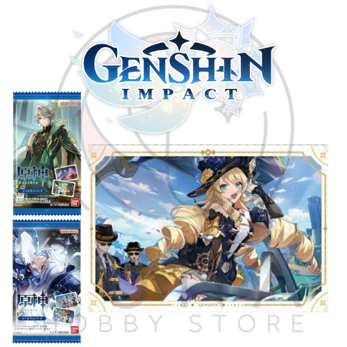 Genshin Impact Seal Wafer Holographic Stickers | Bandai 2025 Collection | 原神 シールウエハース - Image 22